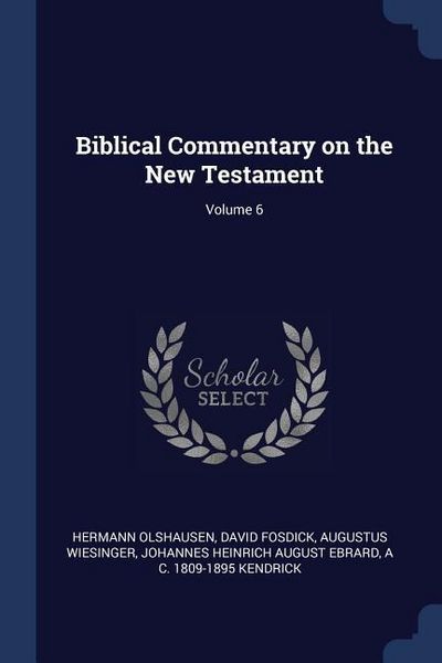 Produktbild: Biblical Commentary on the New Testament; Volume 6