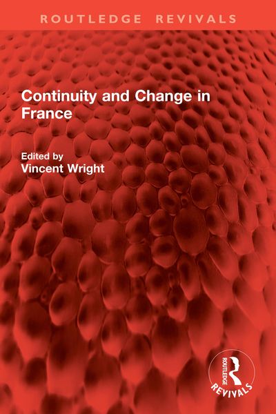Produktbild: Continuity and Change in France