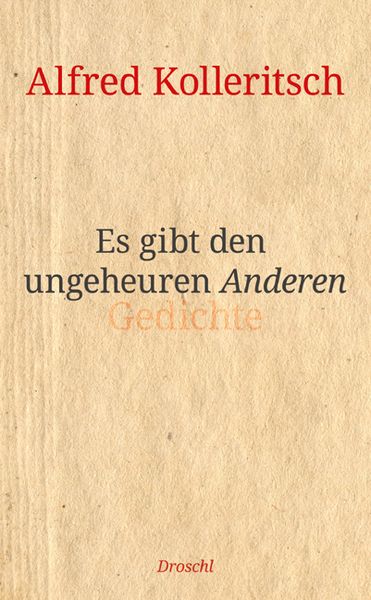 Produktbild: Es gibt den ungeheuren Anderen