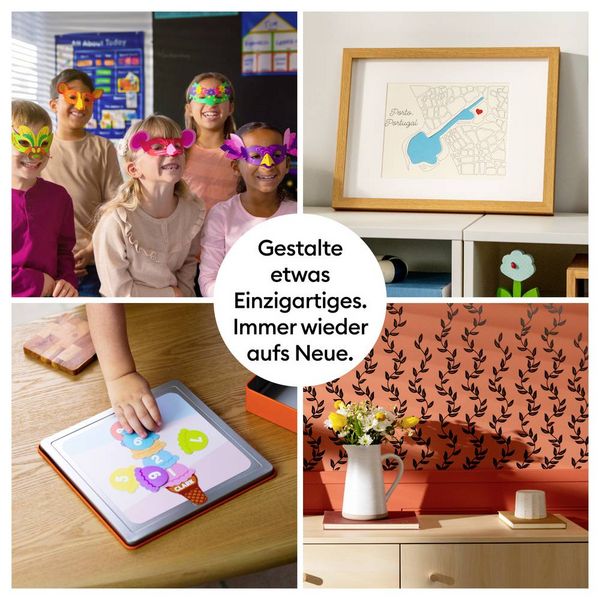 Produktbild: Cricut Explore 5 Essential Bundle (P) Schneideplotter Schnittbreite 59.6cm
