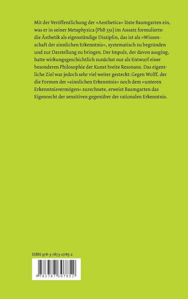 Produktbild: Theoretische &Auml;sthetik