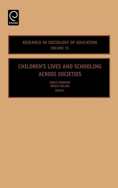 Produktbild: Children's Lives and Schooling across Societies