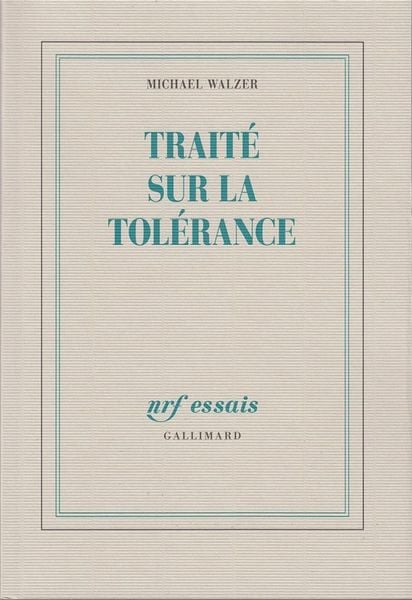Produktbild: Trait&eacute; sur la tol&eacute;rance