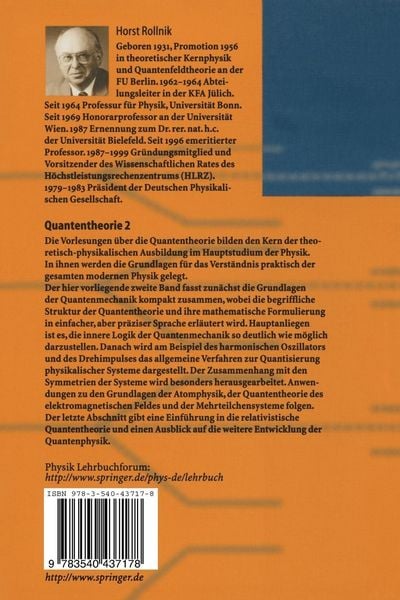 Produktbild: Quantentheorie 2