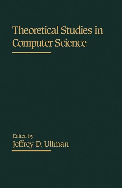 Produktbild: Theoretical Studies in Computer Science