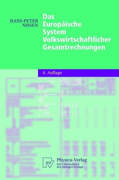 Produktbild: Das Europ&auml;ische System Volkswirtschaftlicher Gesamtrechnungen