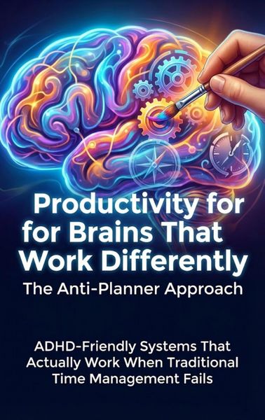 Produktbild: Productivity for Brains That Work Differently: The Anti-Planner Approach