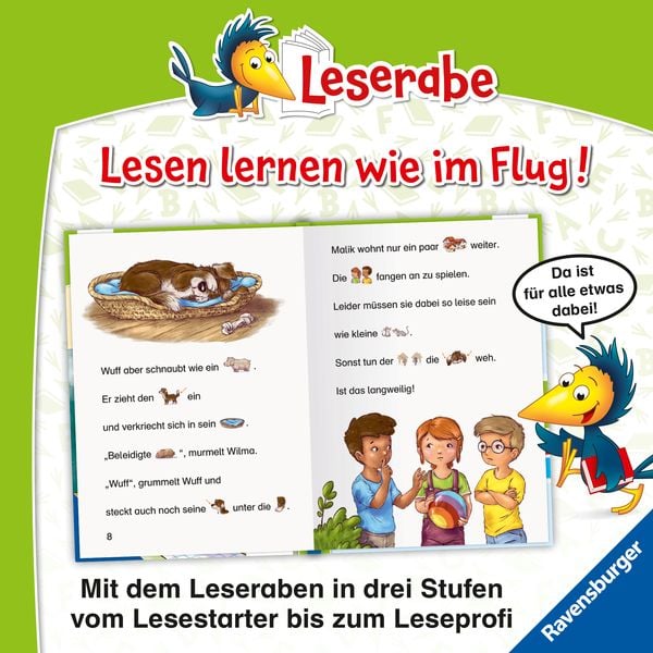 Produktbild: Leserabe Vor-Lesestufe - Wilma und ihr Hund Wuff