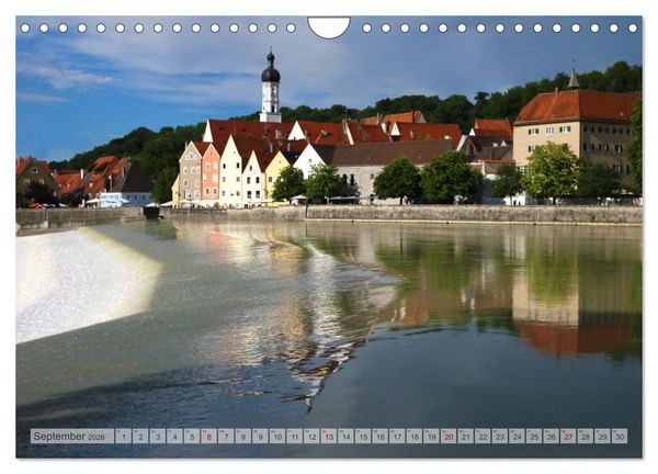 Produktbild: Komm mit nach Landsberg am Lech (Wandkalender 2026 DIN A4 quer), CALVENDO Monatskalender