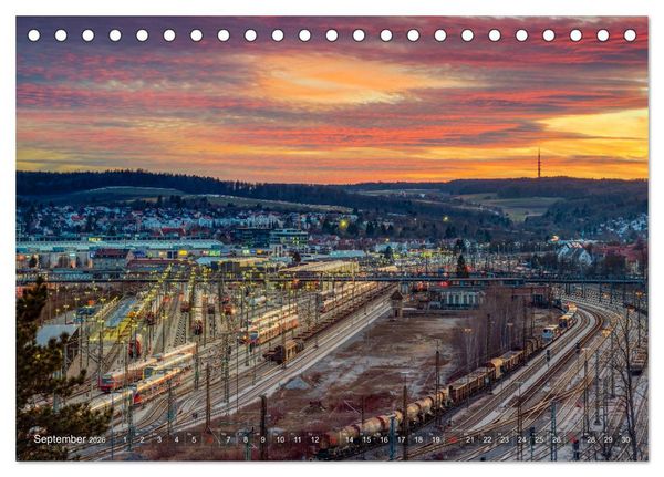 Produktbild: Ulm f&uuml;r Nachtspatzen (Tischkalender 2026 DIN A5 quer), CALVENDO Monatskalender