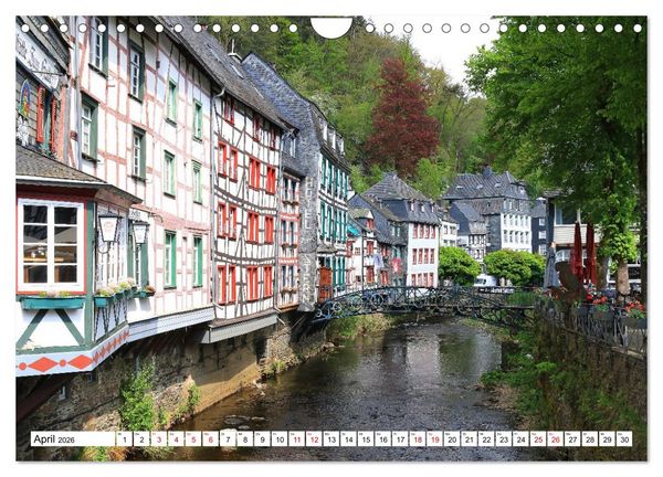 Produktbild: Liebenswertes Monschau (Wandkalender 2026 DIN A4 quer), CALVENDO Monatskalender