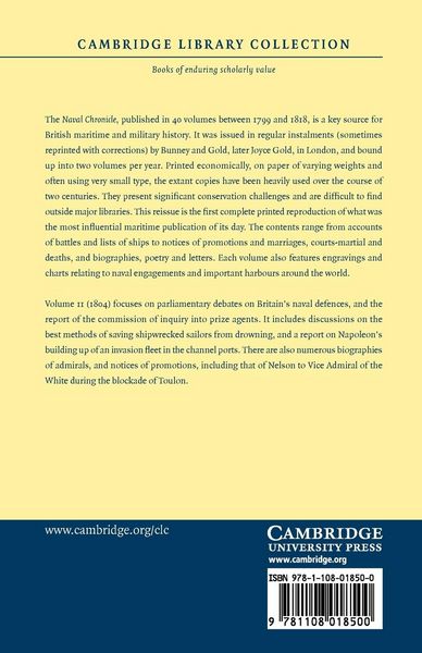 Produktbild: The Naval Chronicle - Volume 11