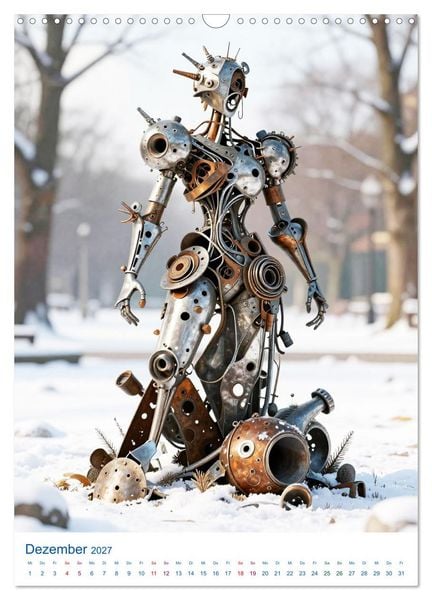 Produktbild: Upcycling ART - Kunst, die Ressourcen respektiert (Wandkalender 2027 DIN A3 hoch), CALVENDO Monatskalender