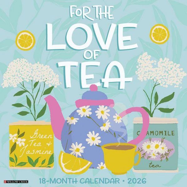 Produktbild: For the Love of Tea 2026 Wall Calendar