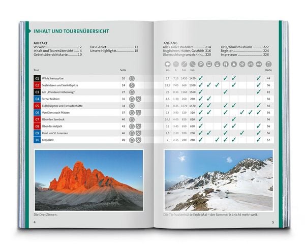Produktbild: KOMPASS Wanderf&uuml;hrer Pustertal und seine Seitent&auml;ler, Herausragende Dolomiten, 60 Touren mit Extra-Tourenkarte