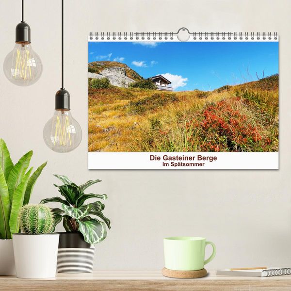 Produktbild: Die Gasteiner Berge Im Sp&auml;tsommer (Wandkalender 2026 DIN A4 quer), CALVENDO Monatskalender