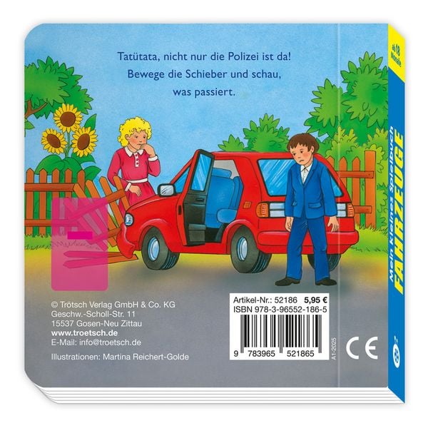 Produktbild: Tr&ouml;tsch Spielbuch Mein kleines Spielbuch Fahrzeuge