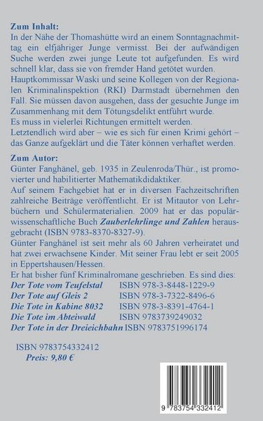 Produktbild: Die Toten bei der Thomash&uuml;tte