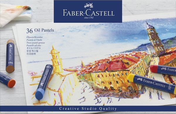 Produktbild: Faber-Castell &Ouml;lpastellkreiden, 36er Set