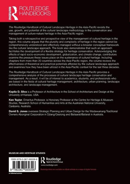 Produktbild: The Routledge Handbook of Cultural Landscape Heritage in The Asia-Pacific