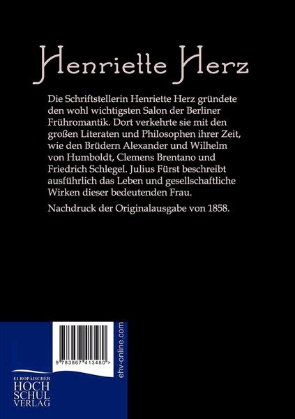 Produktbild: Henriette Herz