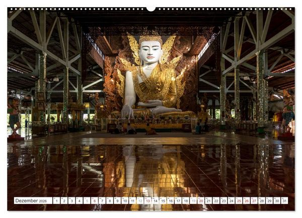 Produktbild: Siddhartha Gautama - Buddha (Wandkalender 2026 DIN A2 quer), CALVENDO Monatskalender