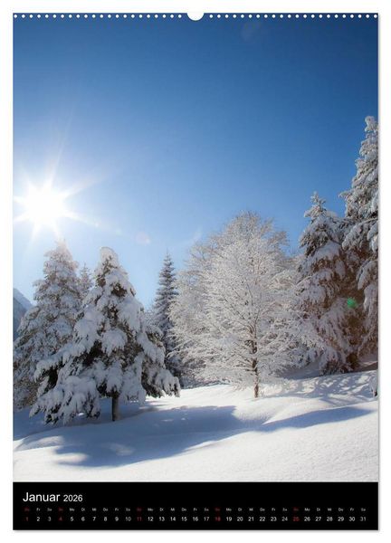 Produktbild: Bergblicke - Mittenwald (hochwertiger Premium Wandkalender 2026 DIN A2 hoch), Kunstdruck in Hochglanz