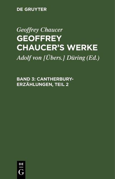 Produktbild: Cantherbury-Erz&auml;hlungen, Teil 2