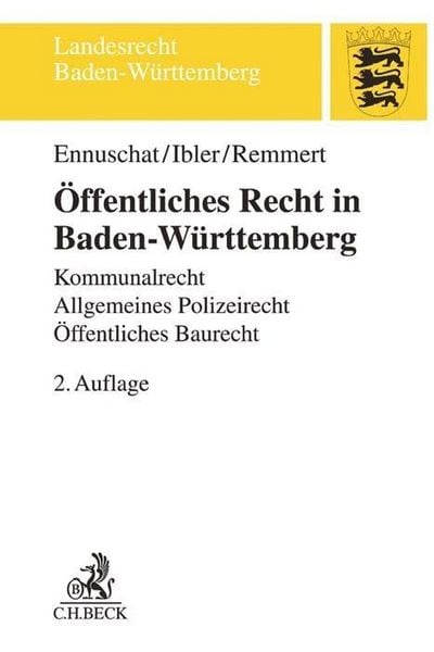 Produktbild: &Ouml;ffentliches Recht in Baden-W&uuml;rttemberg