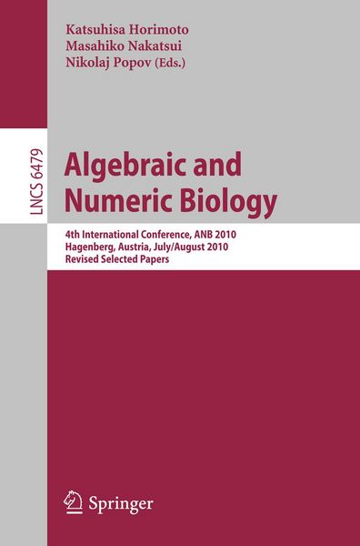 Produktbild: Algebraic and Numeric Biology
