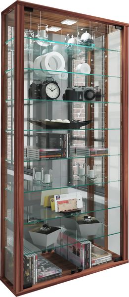 Produktbild: Wandvitrine Glasvitrine Vitrosa Maxi Spiegel
