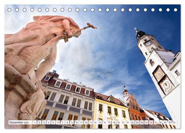 Produktbild: Traumkulisse G&Ouml;RLITZ (Tischkalender 2026 DIN A5 quer), CALVENDO Monatskalender