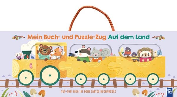 Produktbild: Mein Buch- und Puzzle-Zug: Auf dem Land