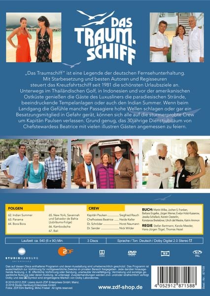 Produktbild: Das Traumschiff 11 [3 DVDs]