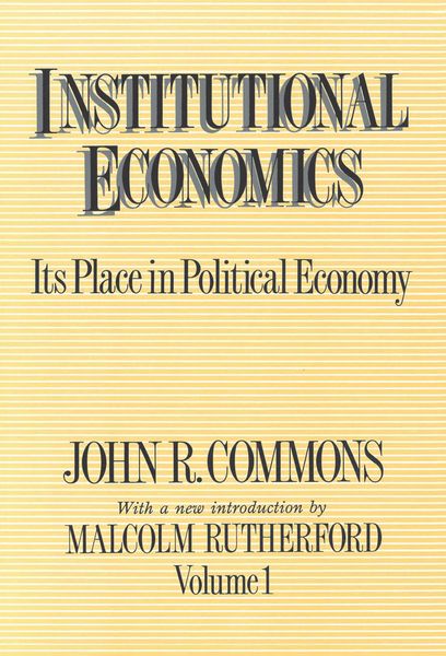 Produktbild: Institutional Economics