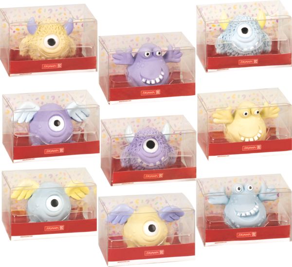 Produktbild: Brunnen Display Radiergummi funny Monster