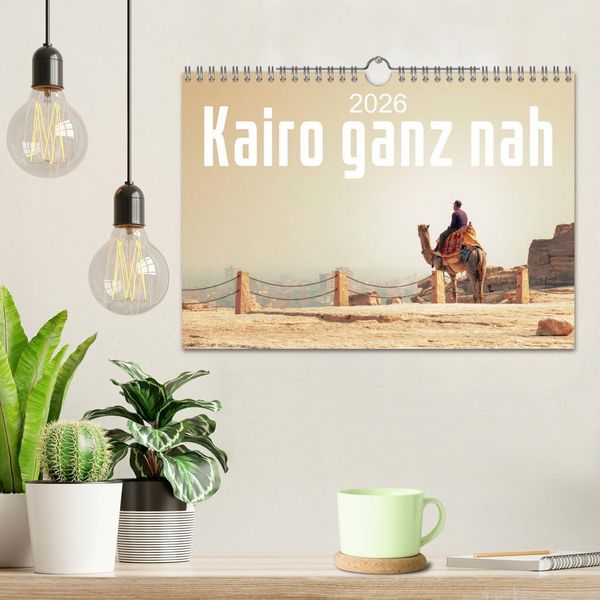 Produktbild: Kairo ganz nah (Wandkalender 2026 DIN A4 quer), CALVENDO Monatskalender