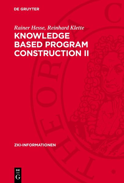 Produktbild: Knowledge Based Program Construction II