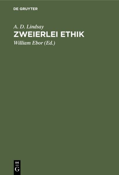 Produktbild: Zweierlei Ethik