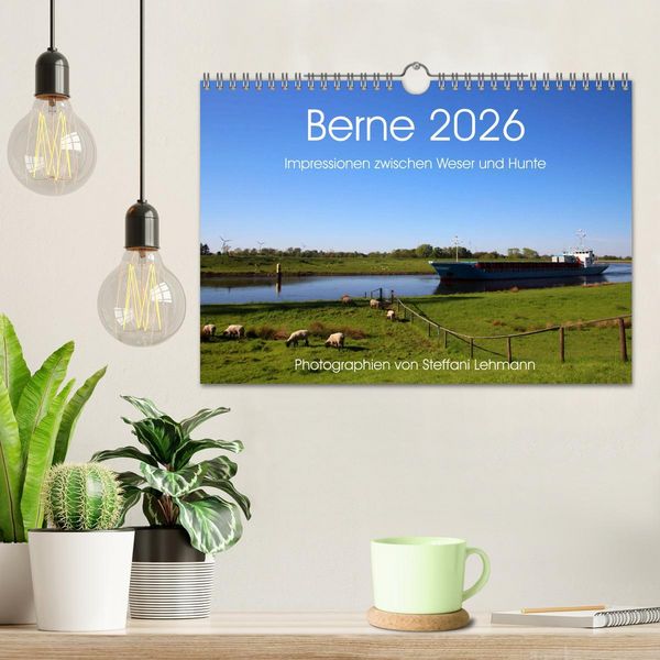 Produktbild: Berne 2026. Impressionen zwischen Weser und Hunte (Wandkalender 2026 DIN A4 quer), CALVENDO Monatskalender