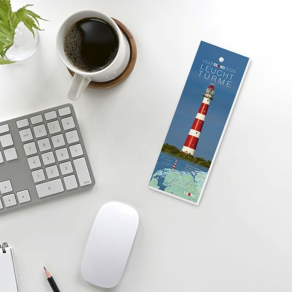 Produktbild: LilleEiland Lesezeichen & Kalender 2026
