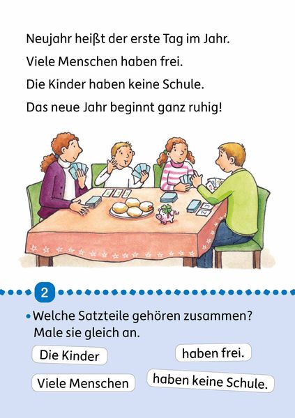 Produktbild: Lesen lernen 1. Klasse f&uuml;r Jungen und M&auml;dchen - Quer durchs Jahr