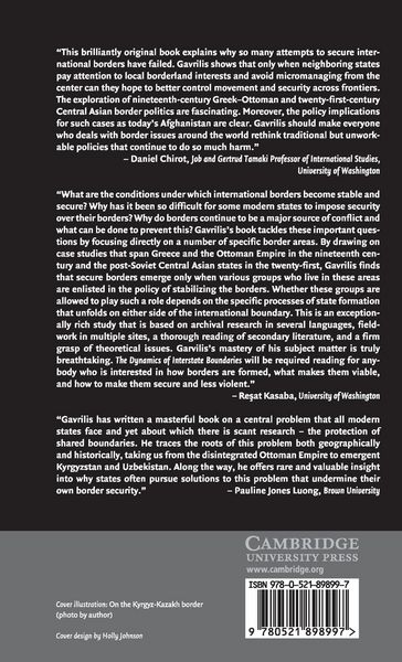 Produktbild: The Dynamics of Interstate Boundaries