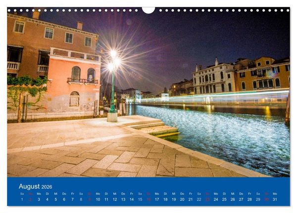 Produktbild: Mein lautloses Venedig (Wandkalender 2026 DIN A3 quer), CALVENDO Monatskalender