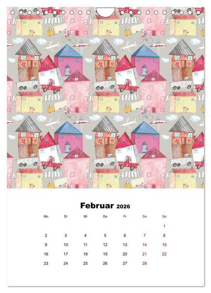 Produktbild: MUSTERMACKE (Wandkalender 2026 DIN A4 hoch), CALVENDO Monatskalender
