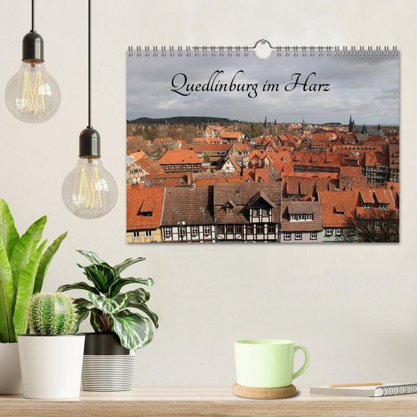 Produktbild: Quedlinburg im Harz (Wandkalender 2026 DIN A4 quer), CALVENDO Monatskalender