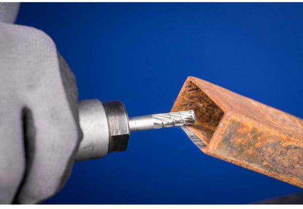 Produktbild: PFERD TOOLS 22404736 Fr&auml;sstift HSS Zylinder mit Stirnverzahnung L&auml;nge 60 mm Produktabmessung, &Oslash; 6 mm Arbeits-L&auml;nge 16 mm Schaftdurchmesser 6 mm 1