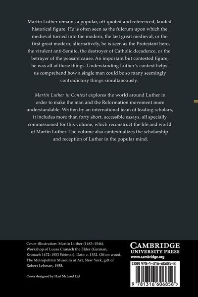 Produktbild: Martin Luther in Context