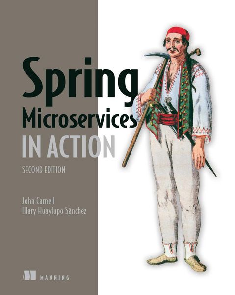 Produktbild: Spring Microservices in Action, Second Edition