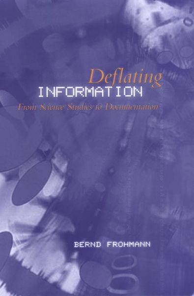 Produktbild: Frohmann, B: Deflating Information